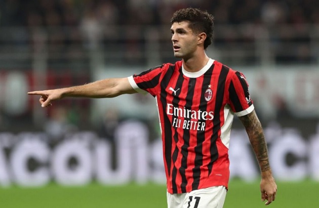 Tình trạng thể lực của Christian Pulisic